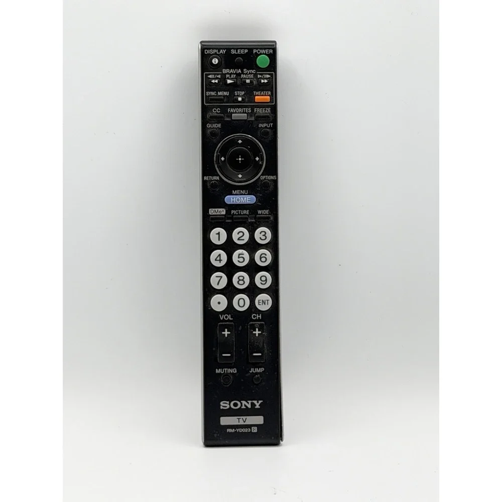 Sony Remote Control RM-YD023 Genuine OEM Black Silver Working